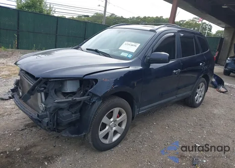 2008 Hyundai Santa Fe Limited/Se из США, поврежденный, VIN 5NMSH73E48H198479